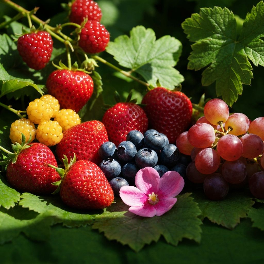 Fresh berries and fruits